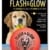 Beldorado Flesh und Glow Hundeball, blinkend, langlebig