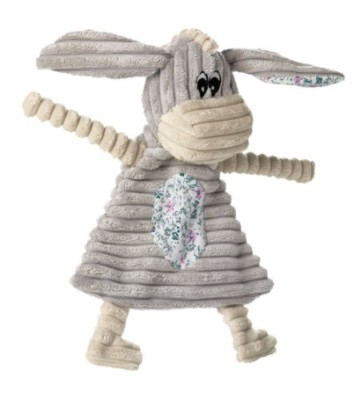 Hunter Hundespielzeug Huggly Blanket Donkey, Squeaker