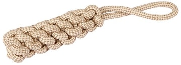 Kerbl Dummy am Seil M, 5 x 32 cm, Baumwolle, Jute
