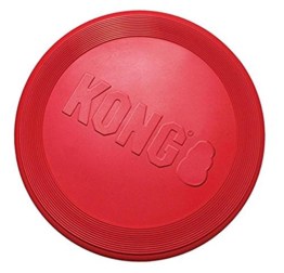 Kong Flyer, Hundefrisbee, rot, strapazierfähig, Zahnpflege - 1