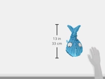 Kong Wal mit Squeaker , Größe L - 4