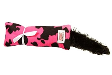Nobby Kong Kickeroo, pink-schwarz, Kuhmuster, knistert