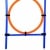 Trixie Dog Activity Agility Ring, 115 × ø 3 cm, ø 65 cm, orange/blau