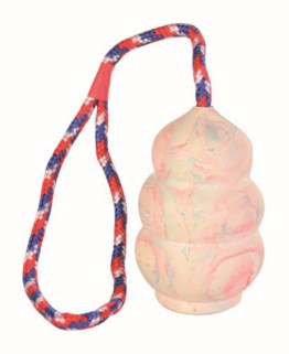 Trixie Jumper am Seil, Naturgummi, 8 cm/30 cm, Handschlaufe