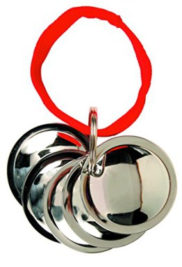 Trixie Trainings Discs, Nylonband, verchromt, effektive Ausbildung