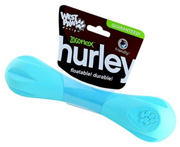 Zogoflex, West Paw Hurley Mini, aqua, flexibel, robust