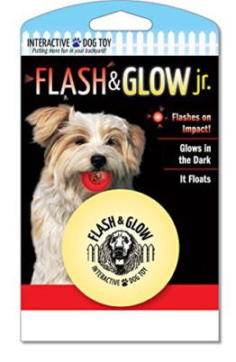 Beldorado Flesh und Glow Junior, Hundeball, leuchtend