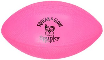 Glow Football mit Quietscher