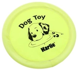 KARLIE Frisbee NYLON für Hunde Größe 18cm