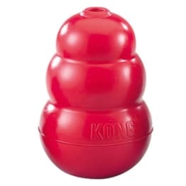 Kong Classic (S) Hunde-Spielzeug 7 cm rot