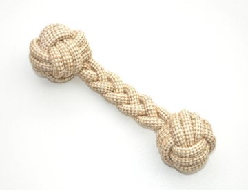 Apportierspielzeug Spielseil Knochen für Hunde