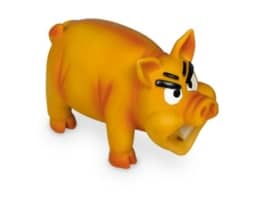 Latex Schwein, 15,5 cm, Hundespielzeug, Quietscher