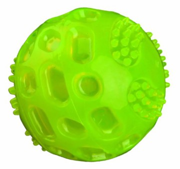 Trixie Blinkball, thermoplastisches Gummi (TPR), 5.5 cm, grün