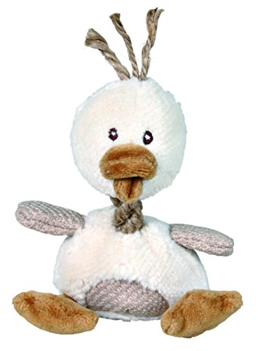 TRIXIE Plüsch Ente 40 Cm | Recyceltes Spielzeug Für Haustiere