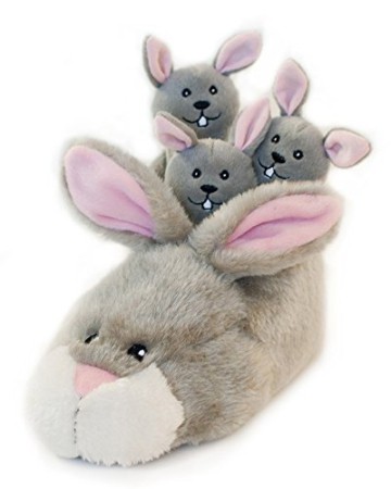 ZippyPaws Geduldsspiel Interaktive puzzle Pantoffel Nest. Hase