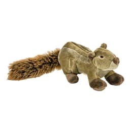 Das Beldorado Peanut Eichhörnchen ist ein qualitativ hochwertig gefertigtes Spielzeug aus doppelt vernähtem Plüsch mit robuster Netz-Innenauskleidung.