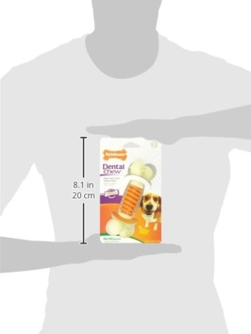 Der Interpet Nylabone - Zahnpflege-Kauknochen wurde speziell entwickelt, um dem Hund bei der Zahnhygiene zu helfen. Beläge werden beim Kauen reduziert.