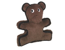 Der Nobby Bär ist ein niedliches Plüschspielzeug mit einer Größe von 24 cm. Beim Drücken ertönt durch den eigebauten Quietscher eine Stimme.