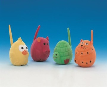 Die Nobby Latex Kugeltiere, eine Serie lustiger kleiner Balltiere für jede Gelegenheit. Sie bestehen aus Latex und sind handliche Spielzeuge zum Mitnehmen.
