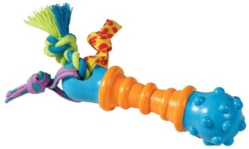 Das Petstages Mini Barbell Kauspielzeug.