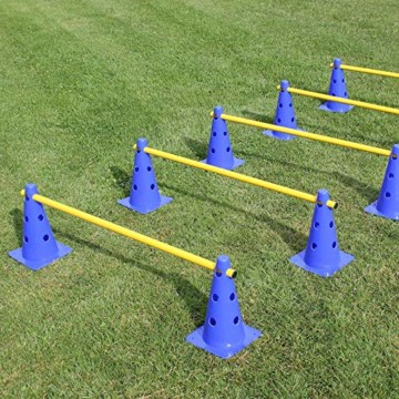 Kegel-Hürden Set mit Tragetasche