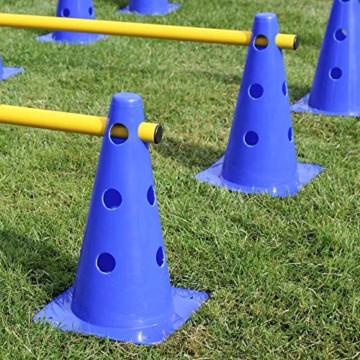 Kegel-Hürden Set mit Tragetasche